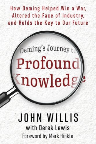 Book cover for Deming's Journey to Profound Knowledge by John Willis